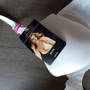 NWT white Maidenform demi bra - 36D